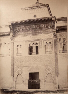 Sevilla, Alcázar, portada del Palacio del Rey Don Pedro. Reynoso.