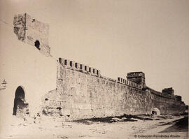 Sevilla, murallas de la ciudad, por el lado interior junto a la antigua puerta de Córdoba. Reynoso.