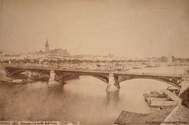 Sevilla, vista general desde Triana. J. Laurent y Cia.