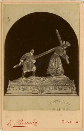 Sevilla, paso de Nuestro Padre Jesús de la Pasión, obra de Martínez Montañes. E. Beauchy.