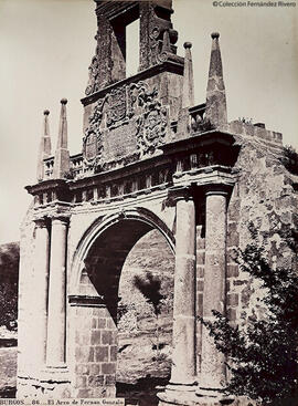 Burgos, Arco de Fernán Gonzalez. J. Laurent.