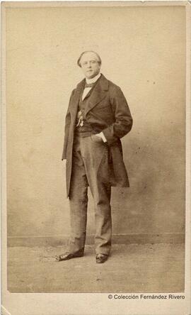 París, retrato de José de Salamanca y Mayol, Marqués de Salamanca. Alophe Succº.