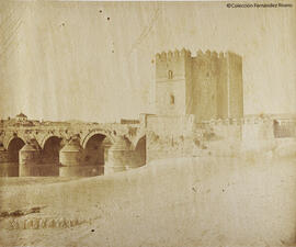 Córdoba, torre de la Calahorra y Puente Romano. Masson.
