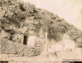 Granada, cuevas de gitanos en el barrio del Sacromonte. Garzón fotógrafo.