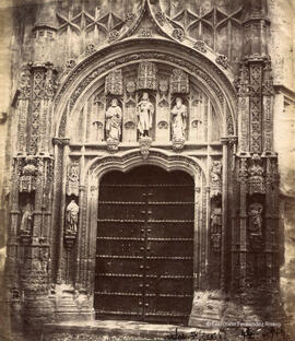 Córdoba, Portada del Hospital de San Sebastián. Tomás Molina.