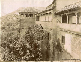 Granada, Alhambra, Peinador de la Reina y Torre de Abu-I-Hayyay. Garzón fotógrafo.