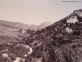 Granada, el Generalife desde la Alhambra y el valle del río Darro. Rafael Garzón