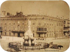 Barcelona. Plaza de Palacio (Pla de Palau). Franck.