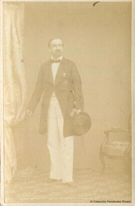 Madrid, retrato de Enrique de Orleans, duque de Aumale. J. Laurent.