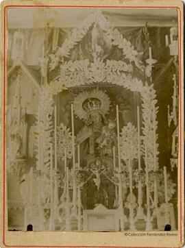 Reproducción de una Virgen del Carmen sin identificación de lugar. Fotógrafo desconocido.