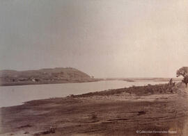 Badajoz, río Guadiana. Autor desconocido.