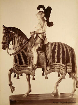 Madrid, Armería Real, armadura ecuestre. J. Laurent.