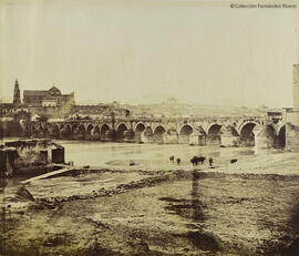 Córdoba, panorama de la ciudad y Puente Romano. Masson.