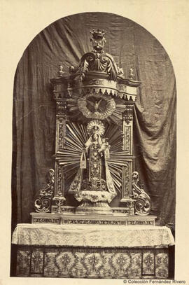 Zaragoza, imagen de la Virgen del Carmen de la Iglesia de San Pablo. Manuel Hortet.