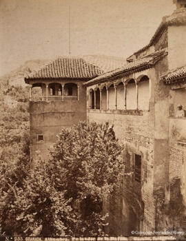 Granada, Alhambra, Peinador de la Reina y Torre de Abu-I-Hayyay. Garzón fotógrafo.