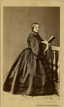 Madrid, retrato de la marquesa de Pradoalegre, Teresa Goyeneche. E. Juliá.