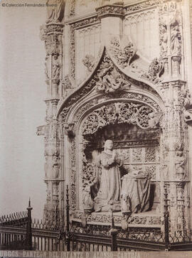Burgos, Cartuja de Miraflores, panteón del Infante Alfonso, obra de Gil de Siloé. Ribot.