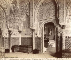 Sevilla, Alcázar, Cuarto Real Alto. E. Beauchy.
