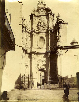 Valencia. Fachada de la Catedral. Léon et Lévy.