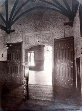 Sevilla, Casa de Pilatos, vista desde el interior de la Capilla.  J. Laurent y Cia.