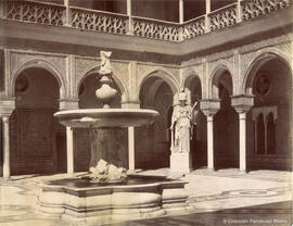 Sevilla, Fuente en el Patio de la Casa de Pilatos. Sergio de Luna.