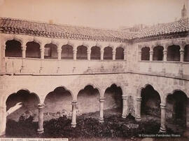 Segovia, Monasterio de El Parral, claustro. Jean Laurent