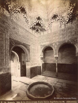 Granada, Alhambra, Sala de los Abencerrajes. Garzón fotógrafo.