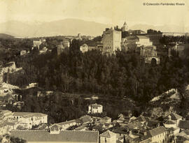 Granada, Alhambra y Sierra Nevada. Autor desconocido.