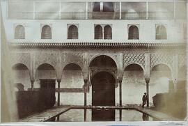 Granada, Alhambra, Patio de los Arrayanes. Charles Clifford.
