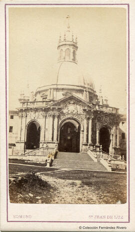 Azpeitia (Guipúzcoa) Santuario de San Ignacio de Loyola, vista frontal. Edmond.