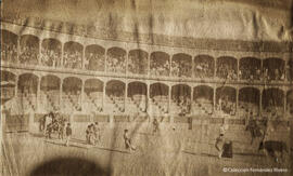 Ronda (Málaga), plaza de toros durante una corrida. Fotógrafo desconocido.