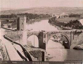 Toledo, río Tajo y Puente de Alcántara. Garzón fotog.