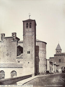 Toledo, iglesia de Santiago del Arrabal. J. Laurent.