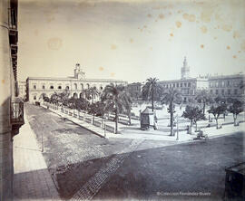 Sevilla, Plaza Nueva. Fotógrafo desconocido.