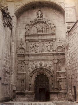 Burgos, Catedral, Portada de la Pellejería. Ribot.