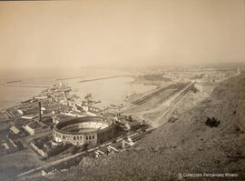 Málaga, vista panorámica de la ciudad desde el castillo de Gibralfaro, M. Osuna