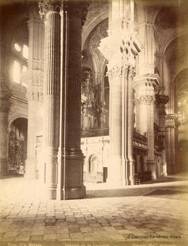 Málaga, interior de la catedral. Garzón.