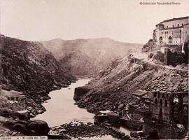 Toledo, el Tajo a su paso por la ciudad. J. Laurent.