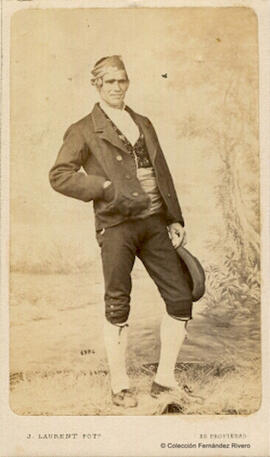 Madrid, retrato de paisano aragonés de clase media.  J. Laurent.