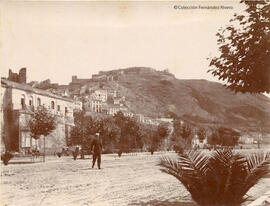 Málaga, Parque y Gibralfaro. Autor desconocido.