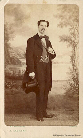 Madrid, retrato de D. Enrique de Borbón. J. Laurent.