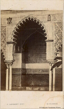Sevilla, Alcázar, Patio de las Doncellas. J. Laurent.