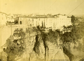 Ronda (Málaga), el Tajo por el oeste. Autor desconocido.