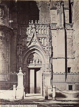 Sevilla, Catedral, puerta de los Palos o de los Reyes Magos. J. Laurent.