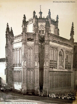 Toledo, Iglesia de San Juan de los Reyes, ábside. Jean Laurent