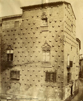 Salamanca, Casa de las Conchas, fachada. Luis Masson.