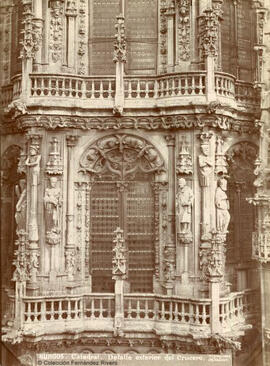 Burgos, Catedral, detalle exterior del crucero. Vadillo.