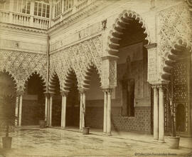 Sevilla, Alcázar, Patio de las Doncellas. Luis Léon Masson.