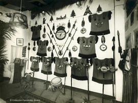 Malaga, exposición de objetos artesanales de inspiración nativo-norteamericana. Francisco Sánchez.