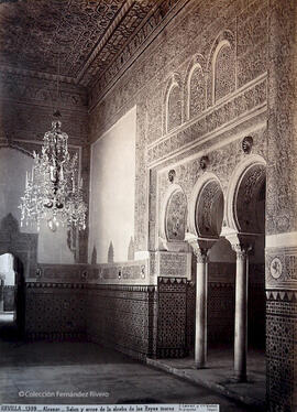 Sevilla, Alcázar, Alcoba Real. J. Laurent.